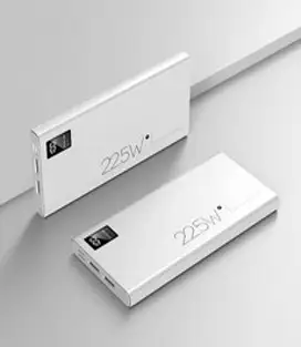 PYHO 30000mAh 22.5W 고속충전 대용량 보조배터리 화면표시 전력량 여행 보조배터리, 흰색, 흰색