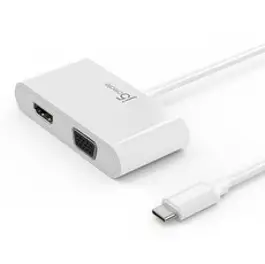 넥스트 USB 타입C to VGA HDMI 멀티 디스플레이 이지넷유비쿼터스, JCA174