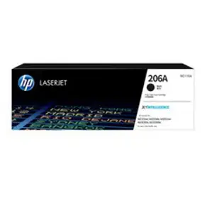 HP 정품토너 206A검정 파랑 노랑 빨강 (M255nw M255dw M282nw M283fdn M283fdw 레이저 프린터용), 1개, W2110A 검정