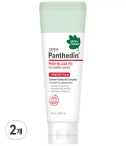 그린핑거 판테딘 엠디 더마 크림, 100ml, 2개
