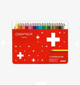 까렌다쉬 입문용 수성색연필 스위스컬러 40색/SWISS COLOR