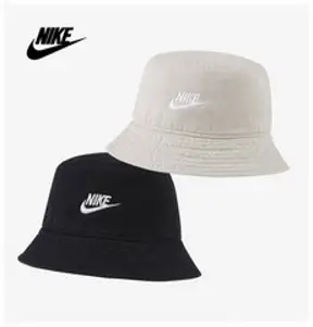나이키코리아 벙거지모자 스우시버킷햇 퓨추라 워시드 버킷 햇, 블랙컬러