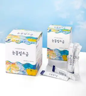 고급소금 용융소금 알칼리소금 활성 미네랄소금 눈꽃빛소금 휴대용 4g 스틱 50개입, 200g, 1박스
