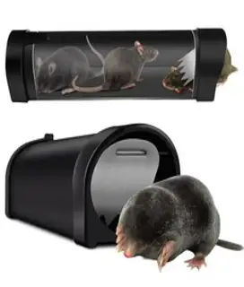 쥐 함정 두더지 덫 쥐 퇴치 트랩 두더지 포획기 쥐덫 두더지틀 쥐틀, 1개