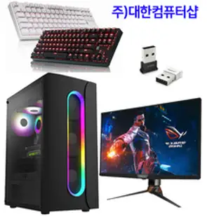 지오피씨 디아블로4 디아4 게이밍 컴퓨터 배그 롤 사무용 조립pc 피파4 고사양 로아 본체, 게임용05, 본체만 기본