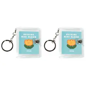 리코즈 키링 미니앨범 2p, 투명, 16매
