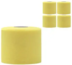 벤데타 언더랩 배드민턴 테이프 스폰지 쿠션 랩 스포츠 테이핑, Yellow