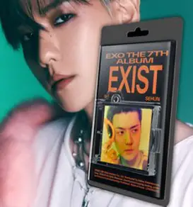 엑소 앨범 엑시스트 EXIST 정규 7집 디지팩 크림소다 Cream Soda 렛미인 Let me in the 7th album 백현 카이 시우민 디오 수호 노래 굿즈, 엑소 엑시스트 디지팩 랜덤, 포스터받지않음