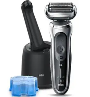 BRAUN 시리즈 7 면도기, 실버, 71-S7000cc