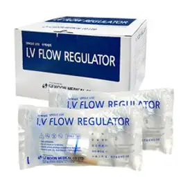 세운 수액조절기 도시플로 30개 IV Flow Regulator 수액세트, 단품