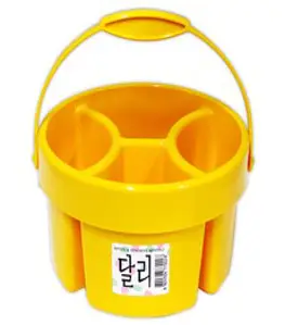 맘아트 달리 미술 물통 1.5L 4칸 소 다기능, 1개