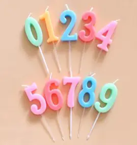생일초 숫자초 파티초 컬러양초, 8번 숫자초