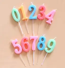 생일초 숫자초 파티초 컬러양초, 1번 숫자초