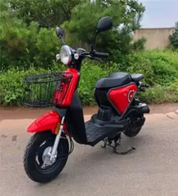 1인용 스쿠터 배달용 오토바이 산책 여성용 50cc, 검은색
