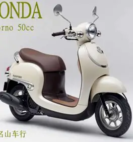 리틀 터틀 50CC 레트로 스크터 수냉식 연료 이동성, 하얀색