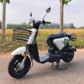 50cc 스쿠터 오토바이 입문용 클래식 배달용 출퇴근용, 블랙