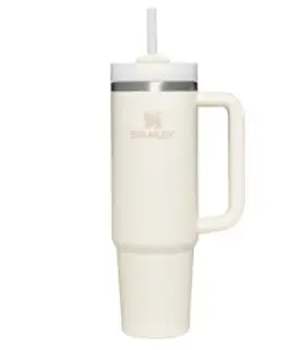 스탠리 퀜처 H2.0 플로우스테이트 텀블러, 887ml, 크림