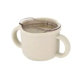 에디슨 프리미엄 실리콘 트레이닝 컵 150ml, 크림, 1개