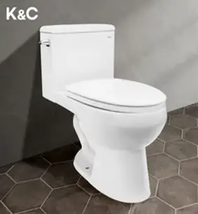 [고치고] 케이앤씨 KC-204 투피스 양변기 변기 시공 변기교체 욕실양변기 커버시트 비데, 1세트