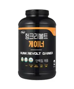 헝크리볼트게이너 살찌는 탄수화물 체중증가 헬스 보충제, 3.2kg, 1개, 1개