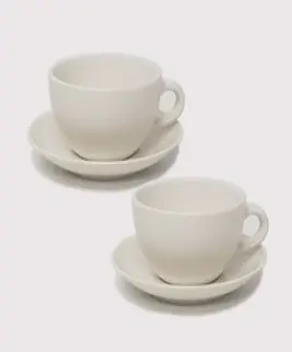 호레카 4호 카푸치노잔 360ml + 받침 세트, 2세트