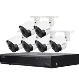 캠플러스 200만화소 8채널 6카메라 CCTV 세트 2TB, CPR-850(녹화기), CPB-201(카메라)