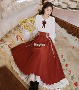 개화기 의상 졸업사진 원피스 코스프레 레트로 복고풍 졸업사진 컨셉 학원풍 졸업사진 입학시즌 예술사진 공연복 여자친구 선물