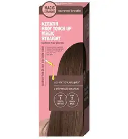 모레모 곱슬모발용 케라틴 루트 터치 업 매직스트레이트, 160ml, 1개