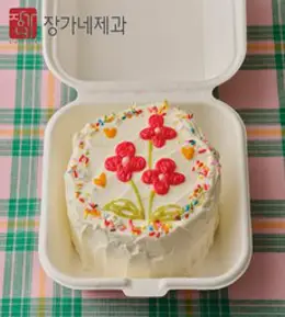 생일케이크세트 기념일 레인보우 2호 케익만들기키트 (2호/3호) 케익박스 미포함 (평일 오후3시이전 출고), 1세트