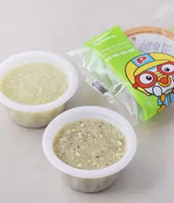 풀무원 중기 만 6~7개월 베이비밀 이유식 130g x 2종 J세트, 1세트, 한우찹쌀두부근대죽, 완두콩무퓨레