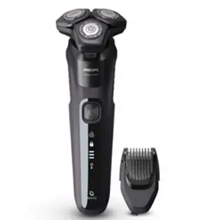 필립스 전기면도기 SkinIQ 5000, S5587/25, 카본그레이