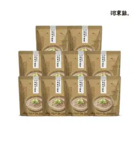 (직)하동관의 하동가곰탕 600g*10팩, 단일옵션, 10팩, 600g