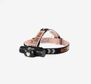 에이스빔 ACEBEAM H30 헤드랜턴, A타입_화이트 + 레드 + 그린 LED