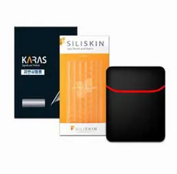 삼성 갤럭시북2 NT750XEE-X71A 키스킨 3종, 실리스킨(보급형)_네오프랜파우치-블랙, 상세페이지 참조