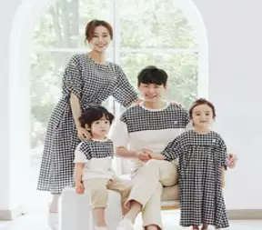 국내생산 몽피마피 애플잼패밀리룩 가족티 반팔 20B05