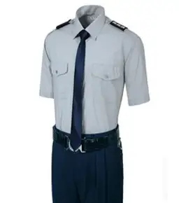 사계절 경비복01-상의-그레이 추동 하의 T-19P 곤색 M~4XL 가을 겨울 바지 경비 복 경비원 수위 티뷰크, 1개