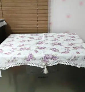 러블리하우스 김치냉장고커버 덮개, 김치냉장고커버 워싱백아이보색