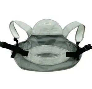 나와니스 까꿍 아기띠형 포대기 여름 망사형, 그레이