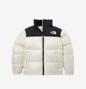 [정품] 노스페이스 노벨티 눕시 다운 자켓 크림 The North Face Novelty Nuptse Down Jacket Cream