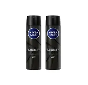 니베아 데오드란트 스프레이 200ml / 맨 딥 1+1 / 남자 땀 냄새 억제를 위한 바디 향수, 2개, 단품