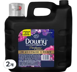 다우니 업그레이드 섬유유연제 로맨스 본품, 8.5L, 2개