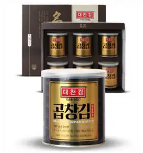 대천김 곱창김 캔김 30g 6캔, 180g, 1개