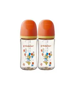 더블하트 모유실감 3세대 트윈팩 240ml 서커스베어, 2개