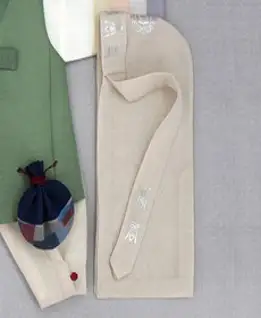 에스큐에스샵 남아 한복모자 한복소품 남아복건 남아한복소품 왕건모 도령모 - 복건 보드레 베이지