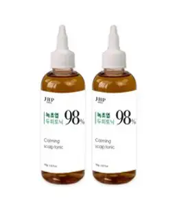 JHP 녹초엽 (1+1+증정) 지루성두피 비듬 각질 가려움 두피토닉 100ml 2개+20ml 지루성샴푸 증정, 녹초엽 토닉 100ml 2개