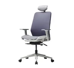 듀오백 Q1W에어로 Q1-W Airo 풀메쉬의자 업그레이드, 그레이