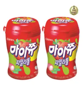 라이브잇 크라운 마이쮸 용기 딸기 110g 2개, 26개