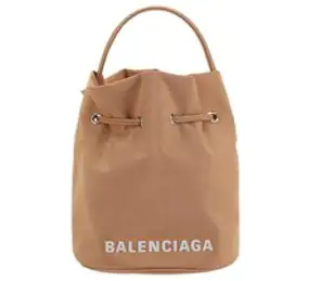 발렌시아가 명품발렌시아가 휠 WHEEL XS 드로스트링 버킷백 블랙 656682 H854N 1000