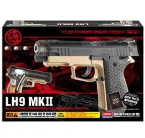 아카데미과학 전동 권총 장난감 LH9-MK2 17414, 1개