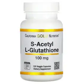 California Gold Nutrition S-아세틸 L-글루타티온 100mg 베지 캡슐 120정, 1개